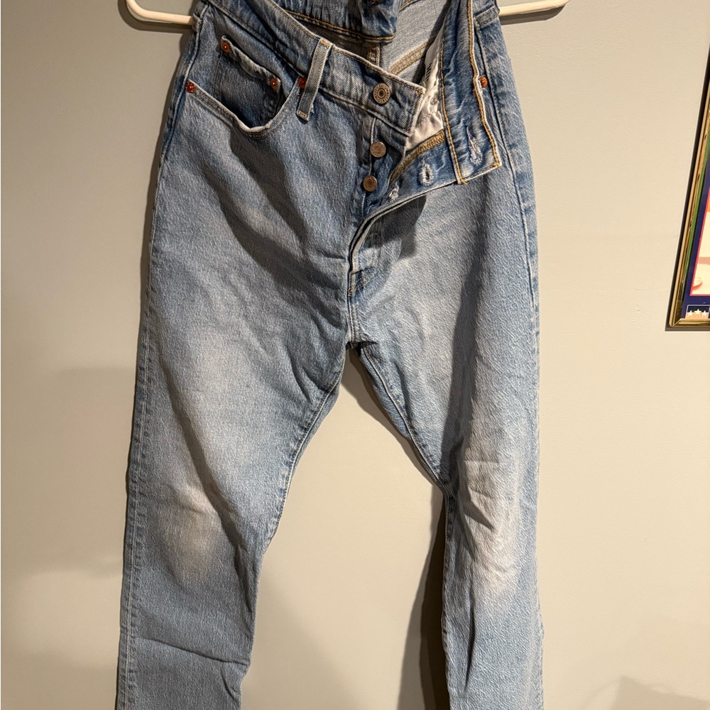 Levi's Light Blue High Rise Jeans